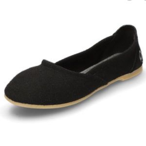BAABUK Wool Ballerina Style Flats